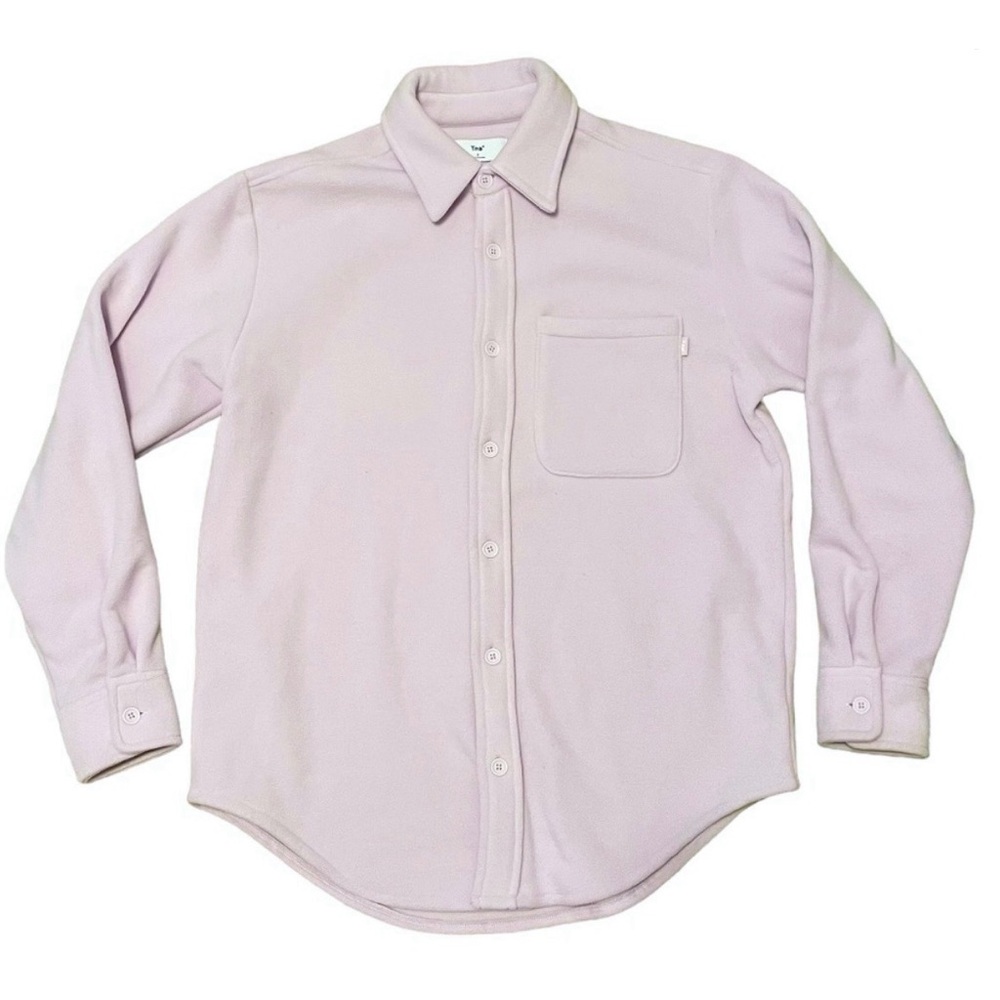 ARITZIA TNA cozy boyfriend fleece lavender Size 3